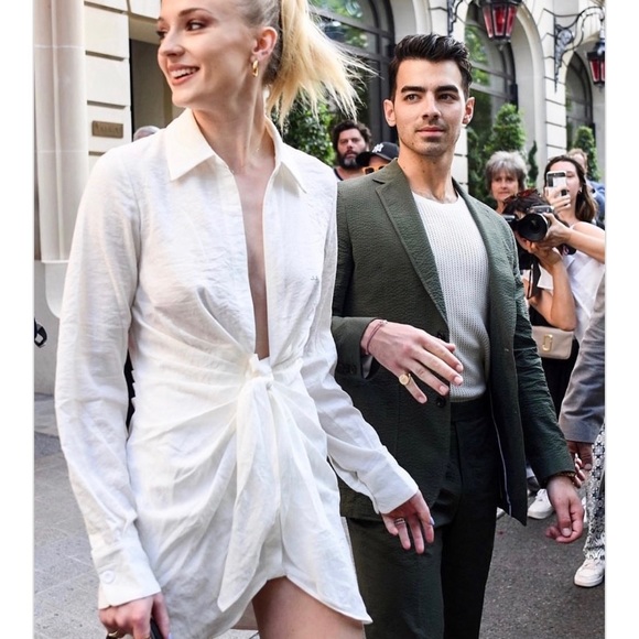 Choosy Button Down Shirt Dress - Picture 3 of 9